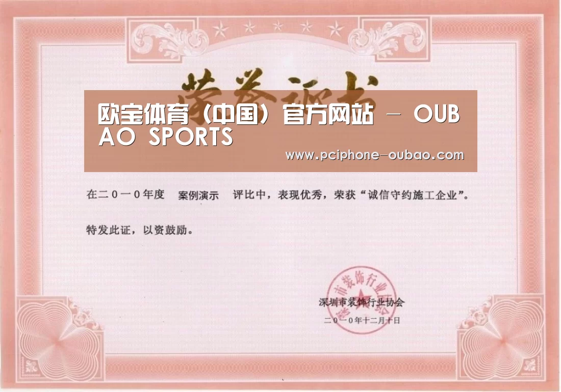 荣誉证书一