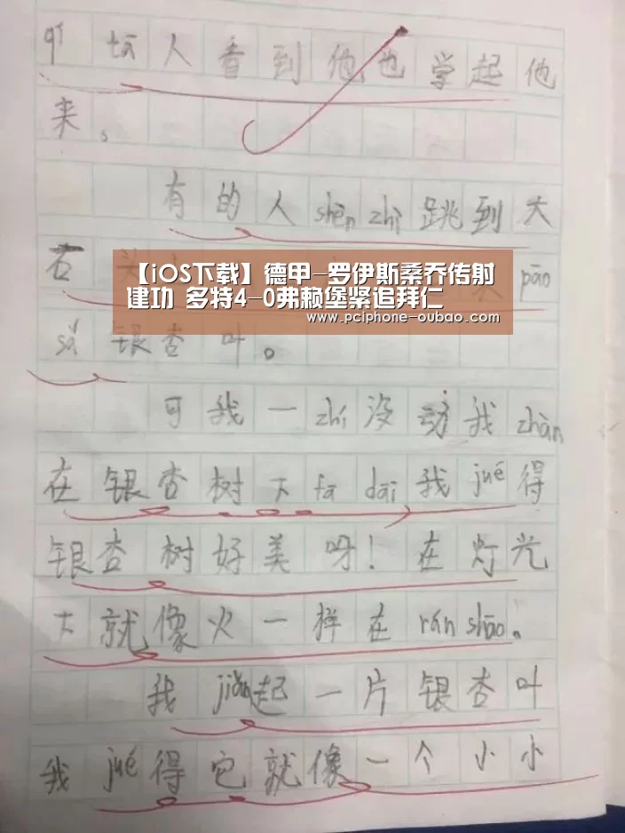 【iOS下载】德甲-罗伊斯桑乔传射建功 多特4-0弗赖堡紧追拜仁